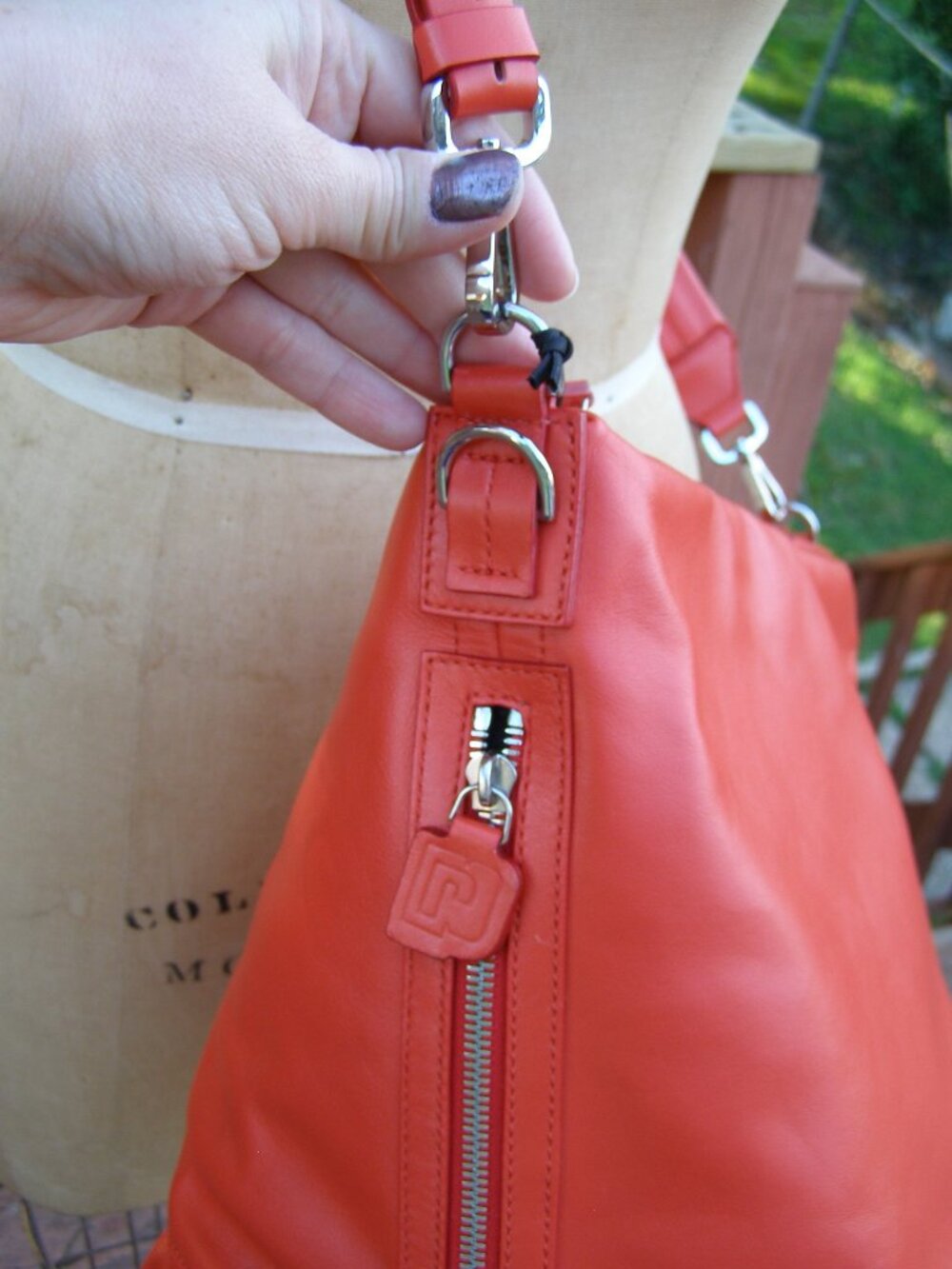 NEW Paco Rabanne Soft Calfskin Hobo Bag Convertible - Picture 9 of 16